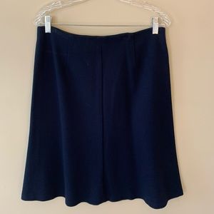 Ann Taylor Loft Navy Skirt